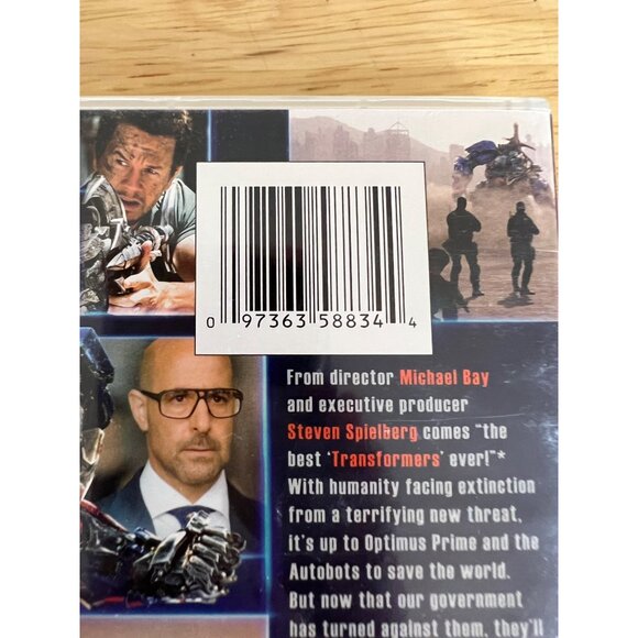 Transformers Age Of Extinction DVD 2014 Action Film Michael Bay Pre-Owned - Picture 3 of 4